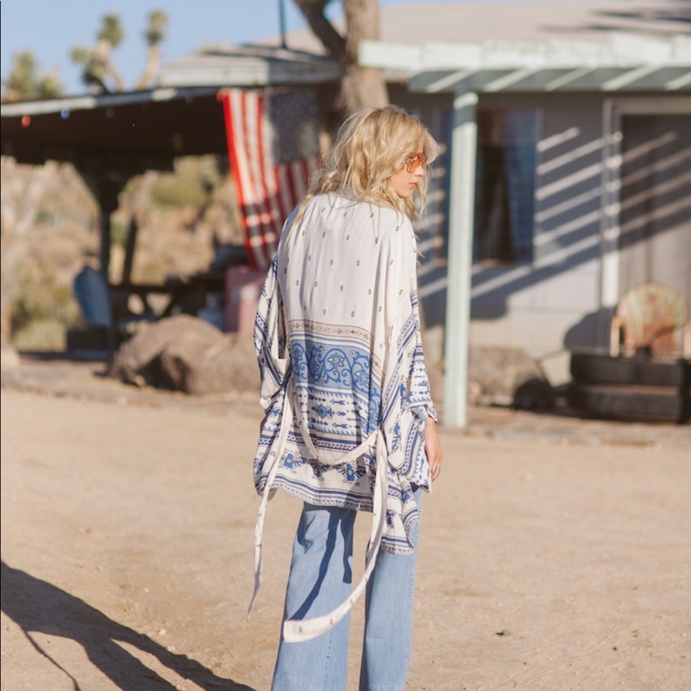 Spell & Gypsy Collective Thunderbird Short Kimono
